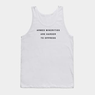 ARMED MINORITIES Tank Top